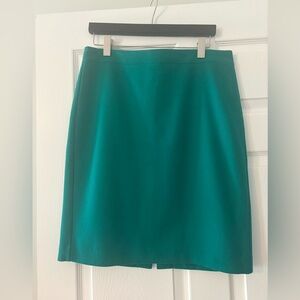 J. Crew Teal Pencil Skirt